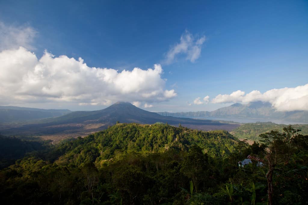 5 day bali itinerary - ganung batur viewing point