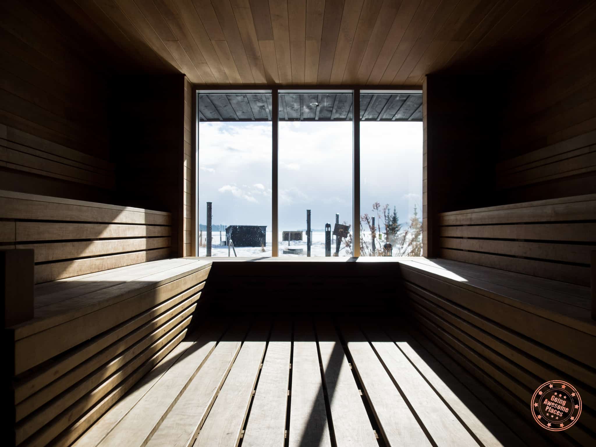 Spa du Verger Charlevoix Sauna