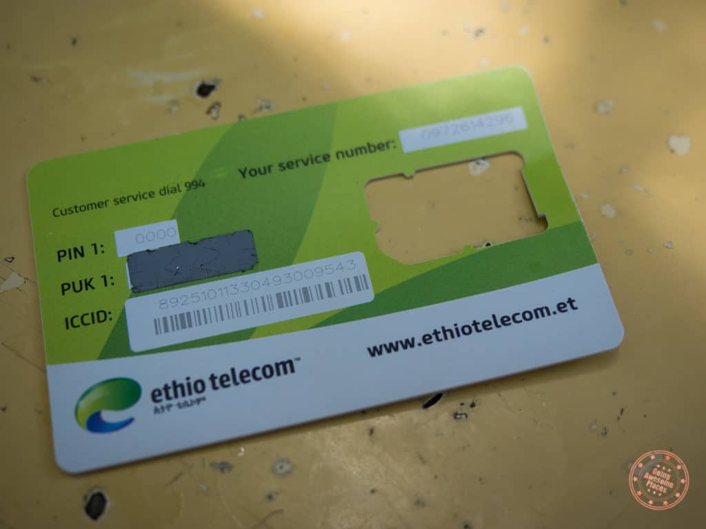 ethio telecom prepaid sim card omo valley trip planning resource