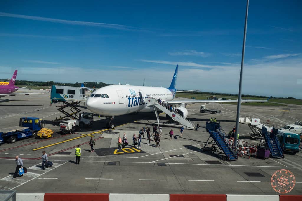 AirTransat Plane in Dublin