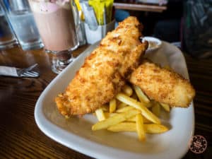 Fish & Chips at The Bridge Bar 