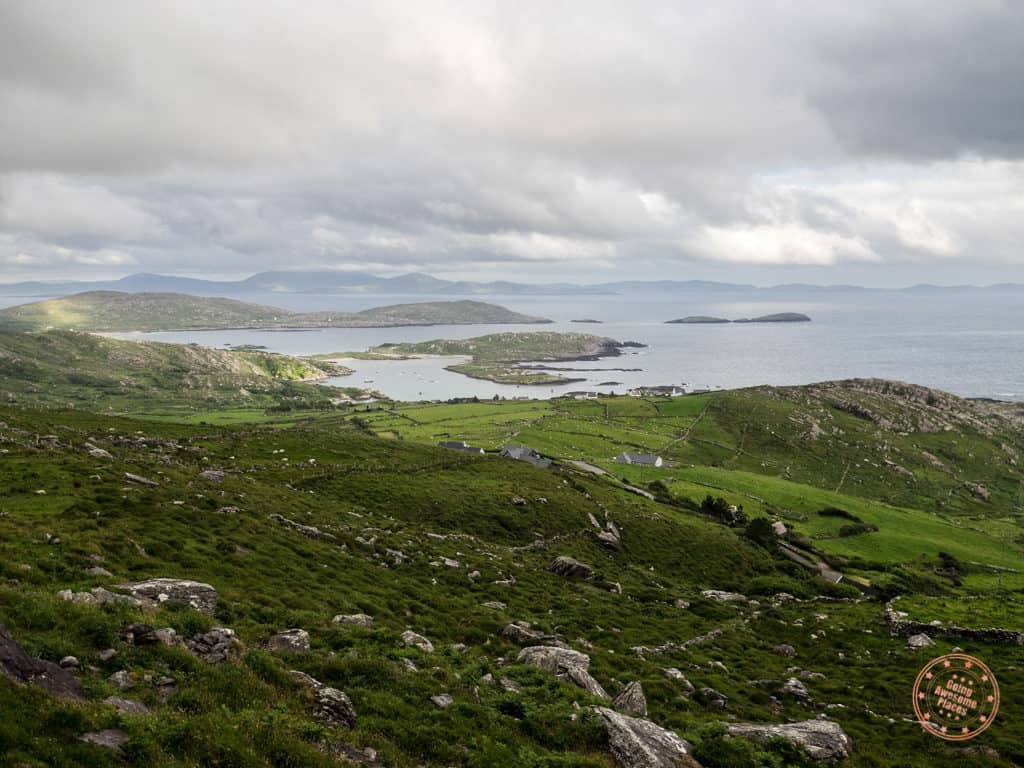 view from skellig ring ireland road trip