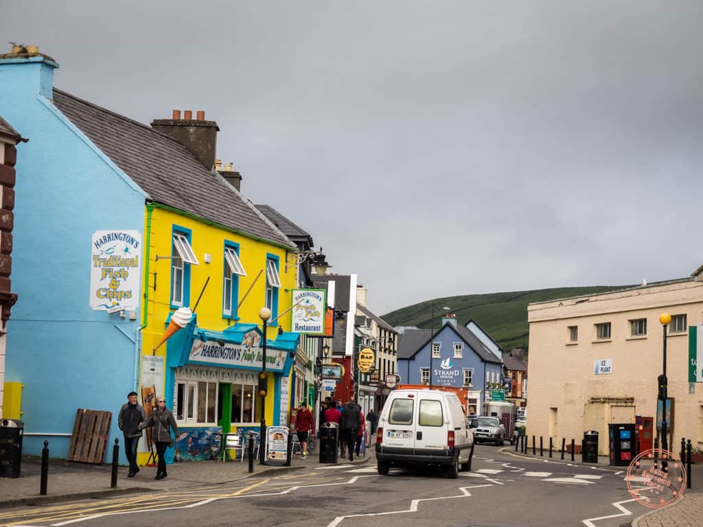 downtown dingle streets in 7 day southern ireland itinerary road trip