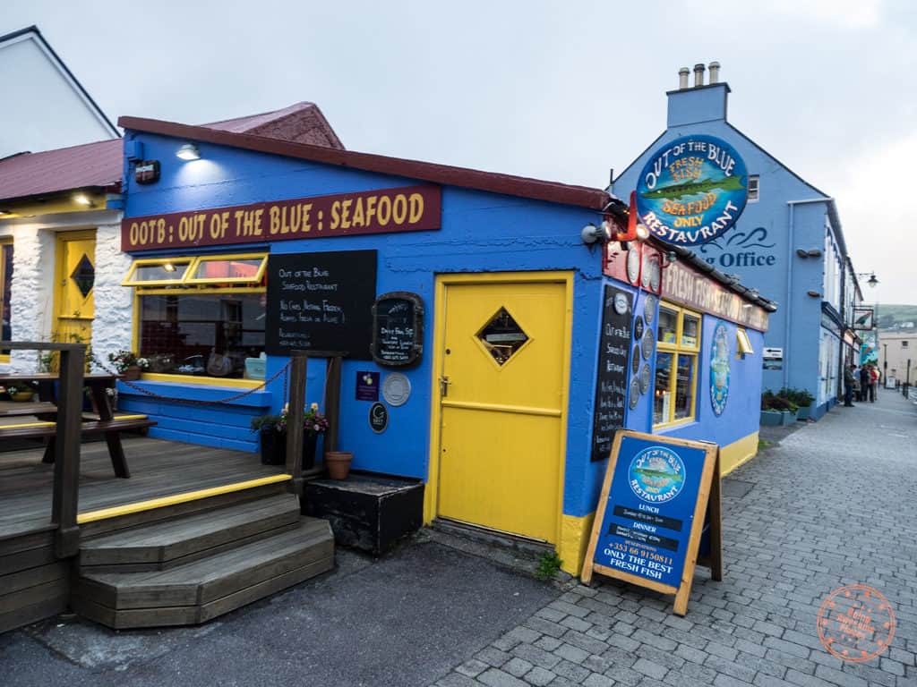 Out of the Blue Seafood Restaurant in Dingle Ireland