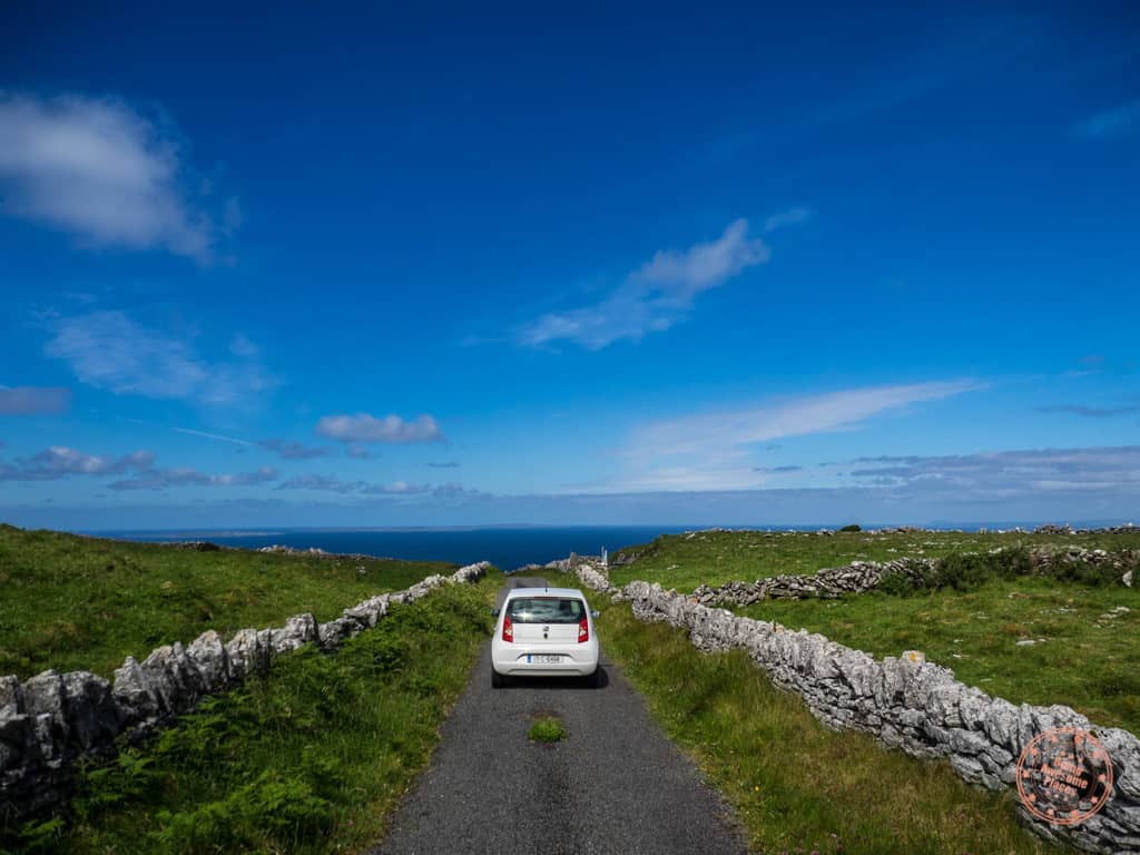 Single Lane Roads In The Burren
