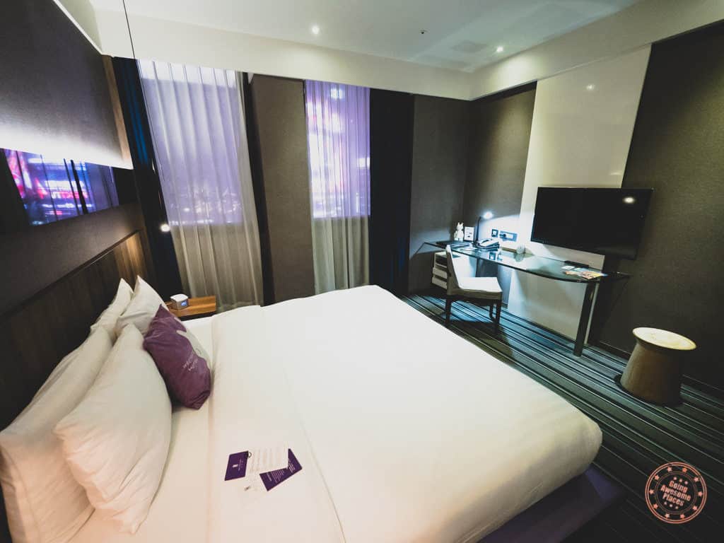 Inside A Room in Westgate Hotel Taipei