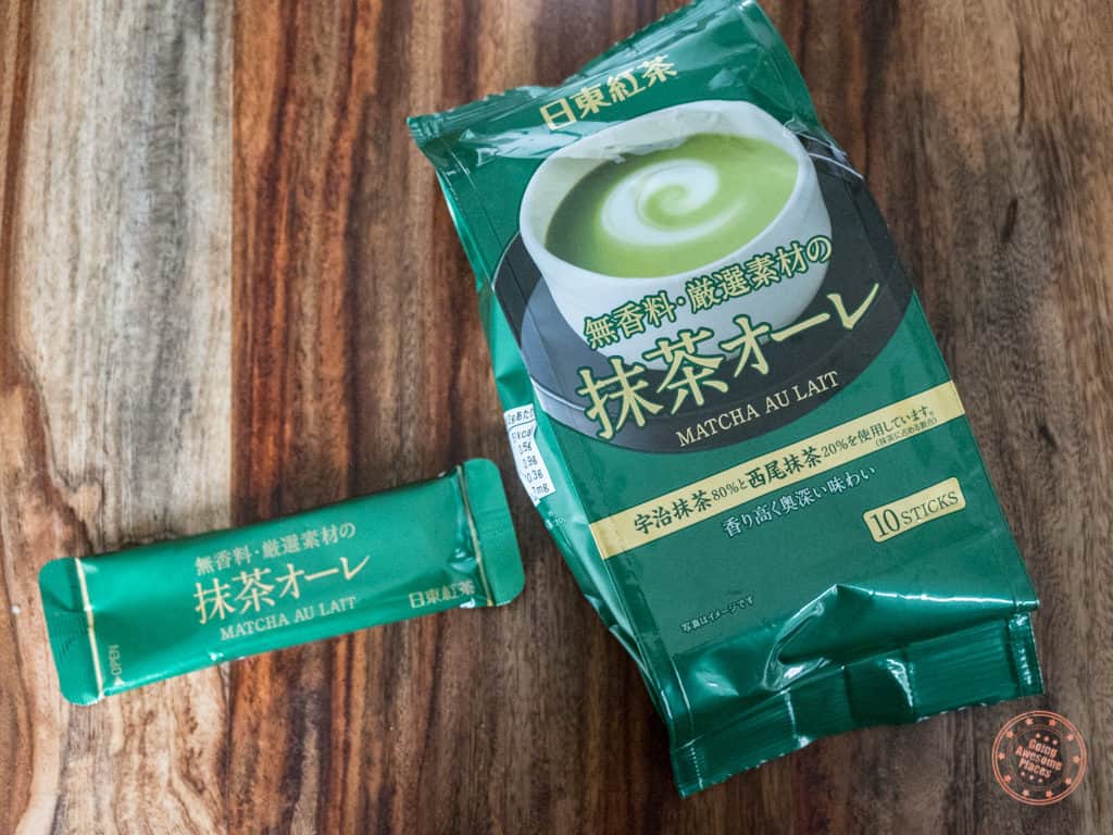 instant matcha green tea powder from japan
