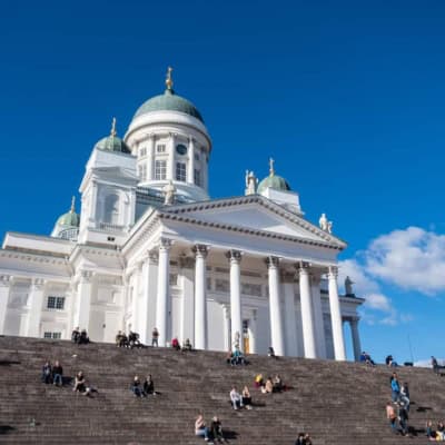 steps of helsinki cathedral