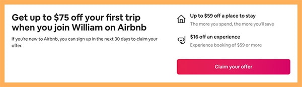 airbnb sign up bonus get free credit