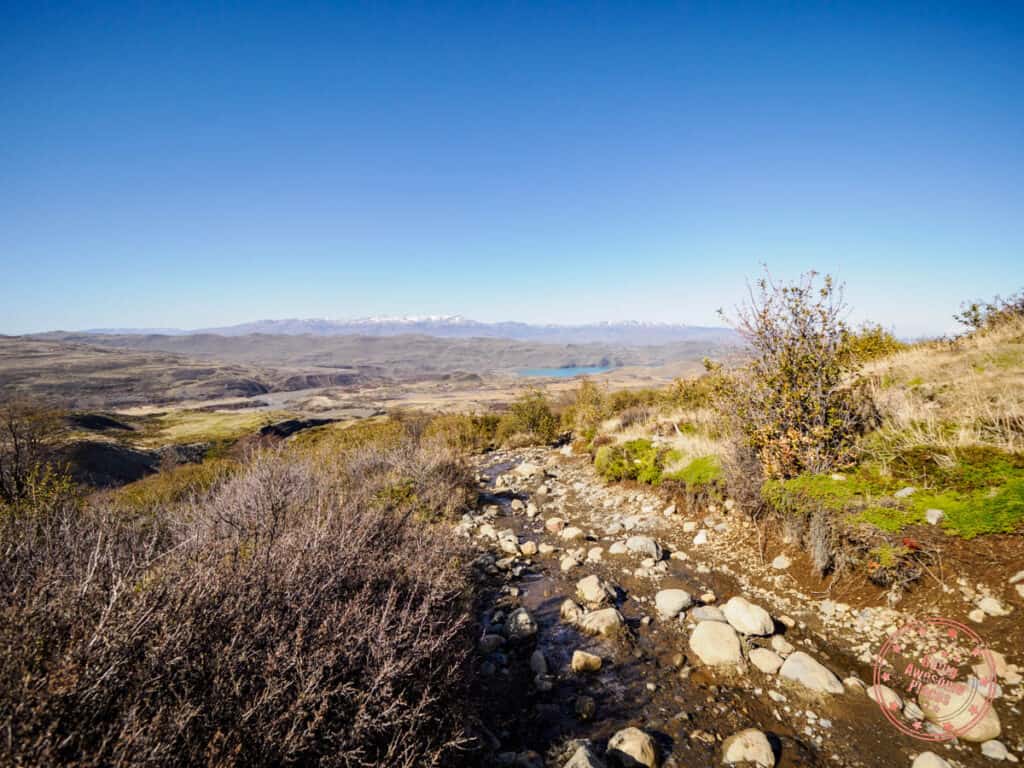 ascencio valley ascent trail for mirador las torres