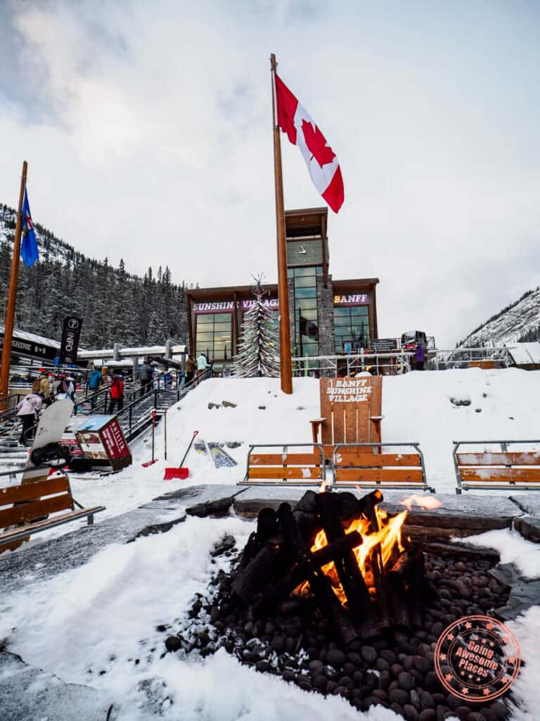 banff sunshine gondola base