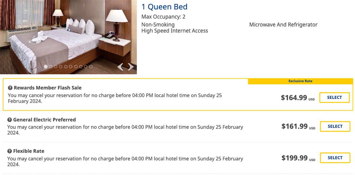 discount for best western corporate rate