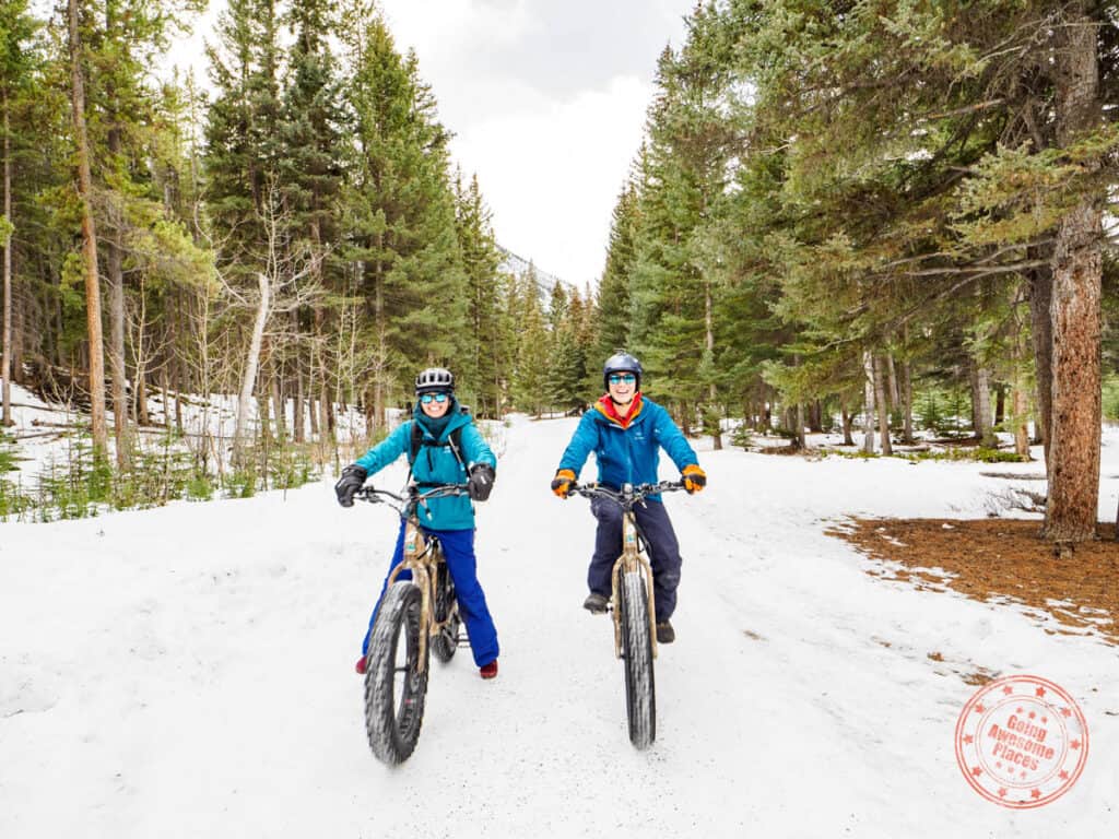 bikescape fat biking experience in banff