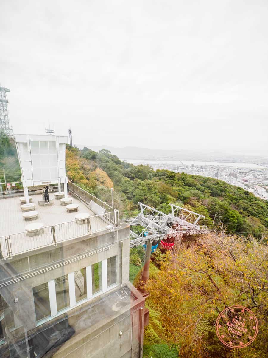 bizan ropeway observation deck