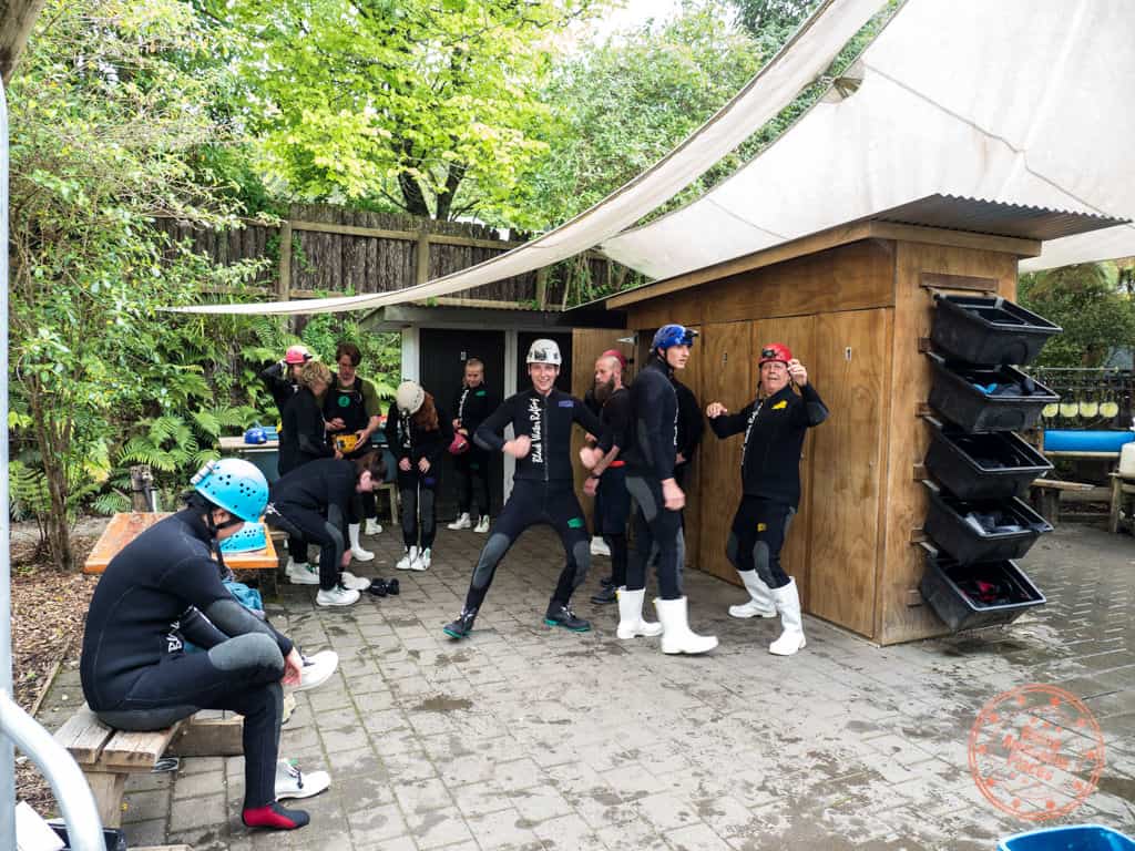 black water rafting labyrinth new zealand guide excursion