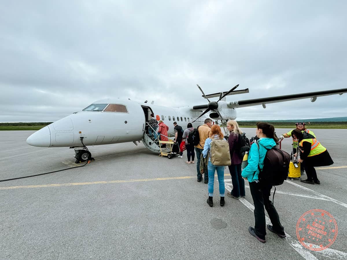 boarding pal airlines at deer lake airport