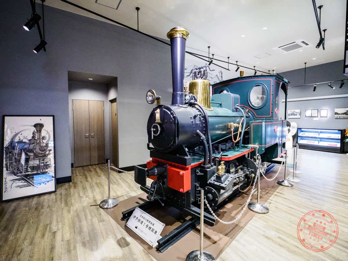 botchan train museum in matsuyama