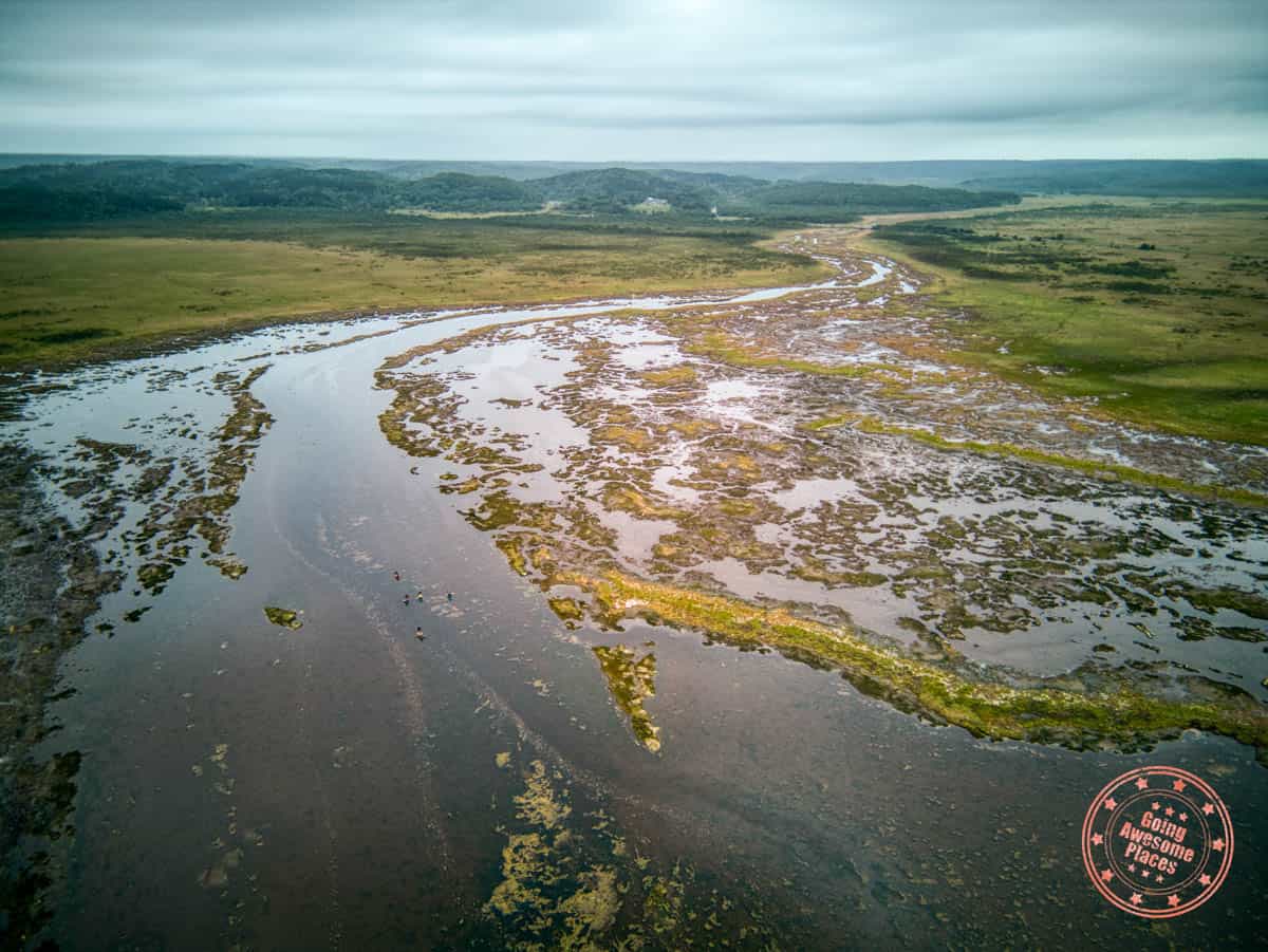 canoeing kiritappu wetland on biwase river