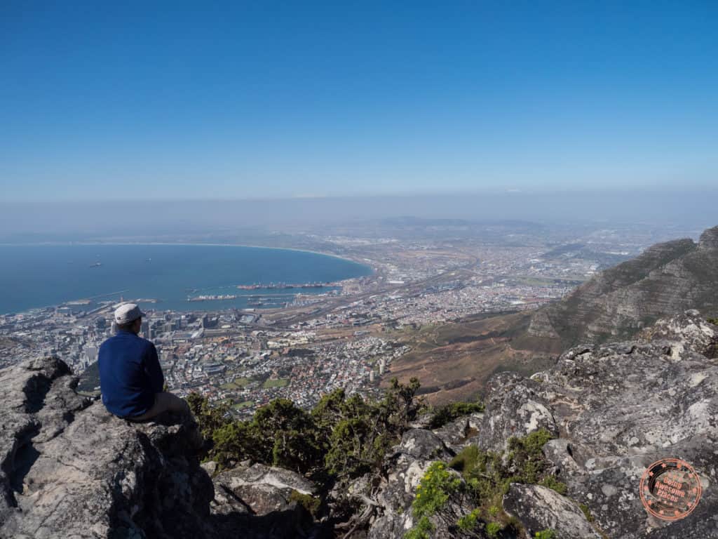 south africa travel tips guide and table mountain lookout into cape town