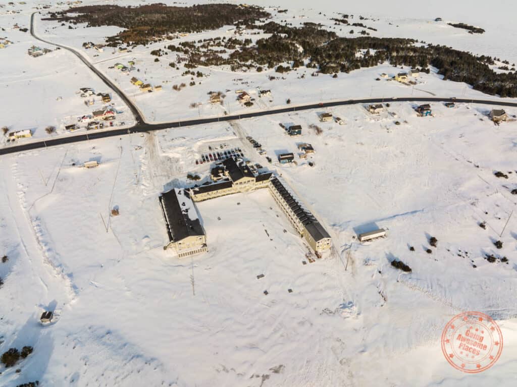 chateau madelinot hotel review aerial layout