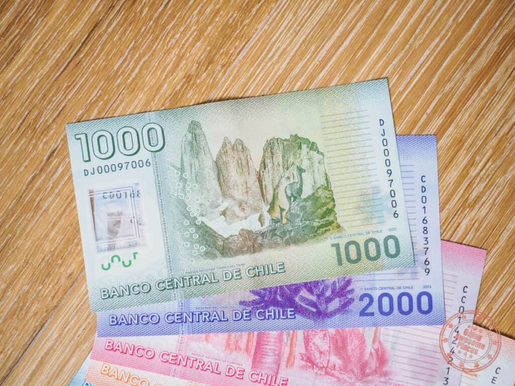 chilean peso clp money for atacama desert