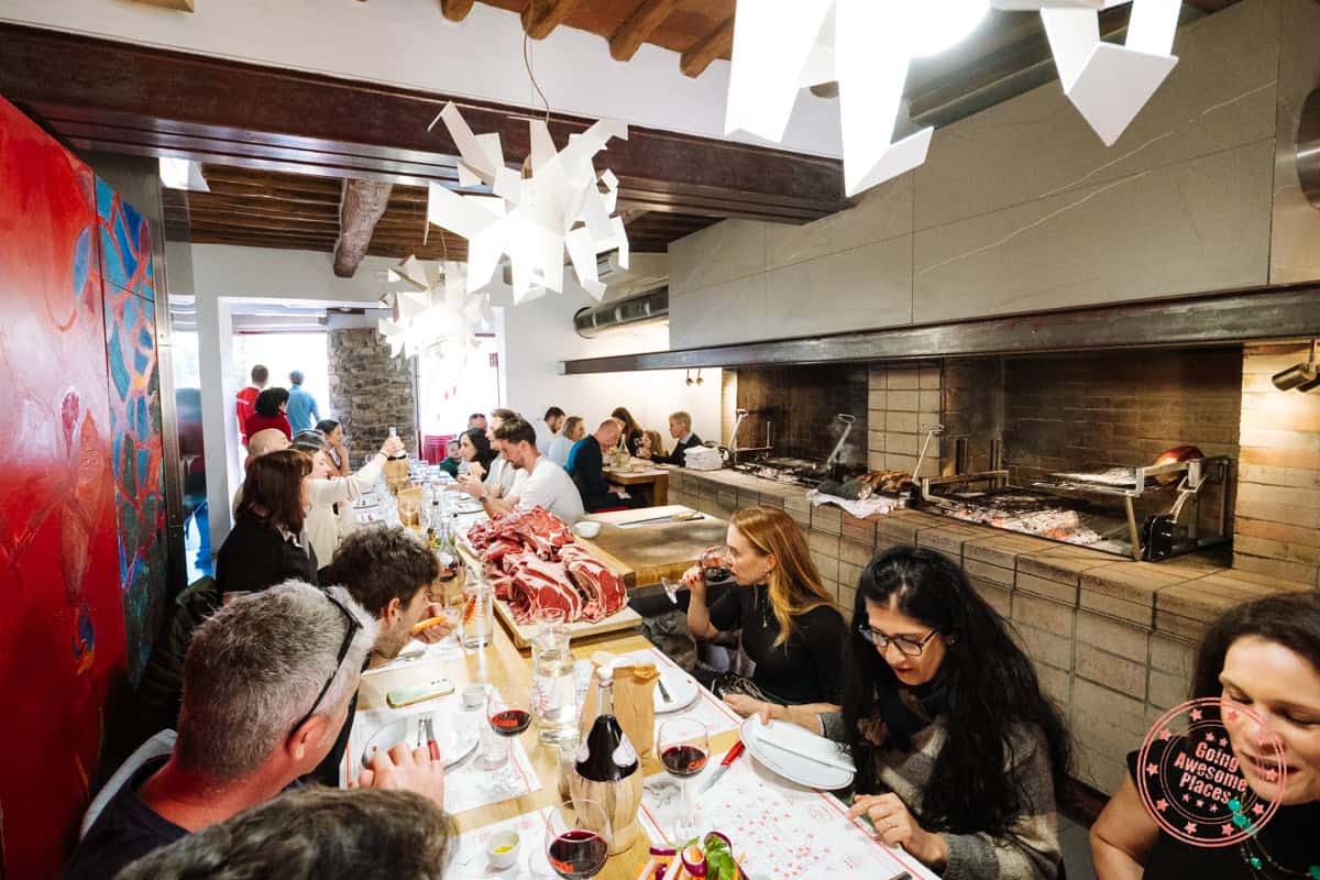 communal dining table antica macelleria ceccini