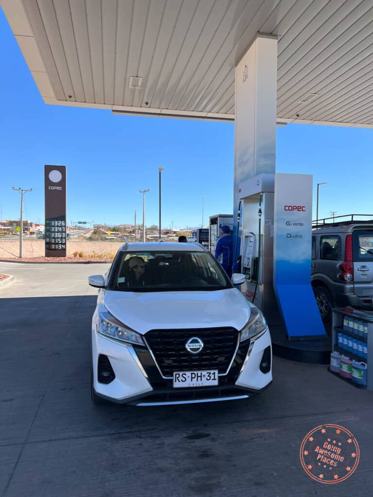 copec is the only gas station in san pedro de atacama 