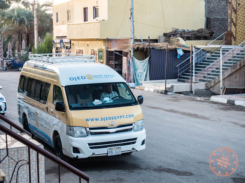 djed egypt travel tour van