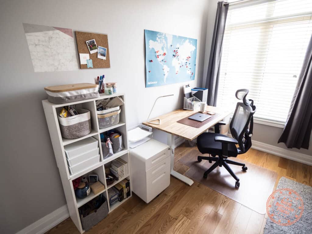 effydesk terradesk review work from home set up