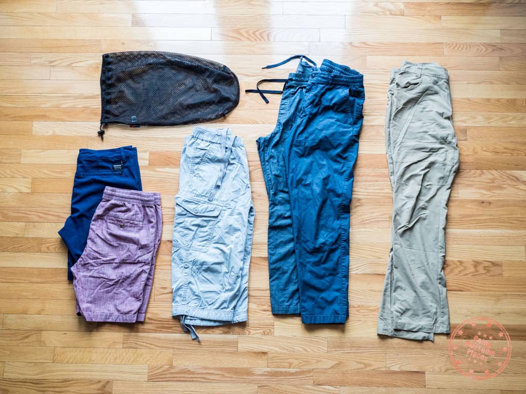 what pants to pack for a trip to egypt