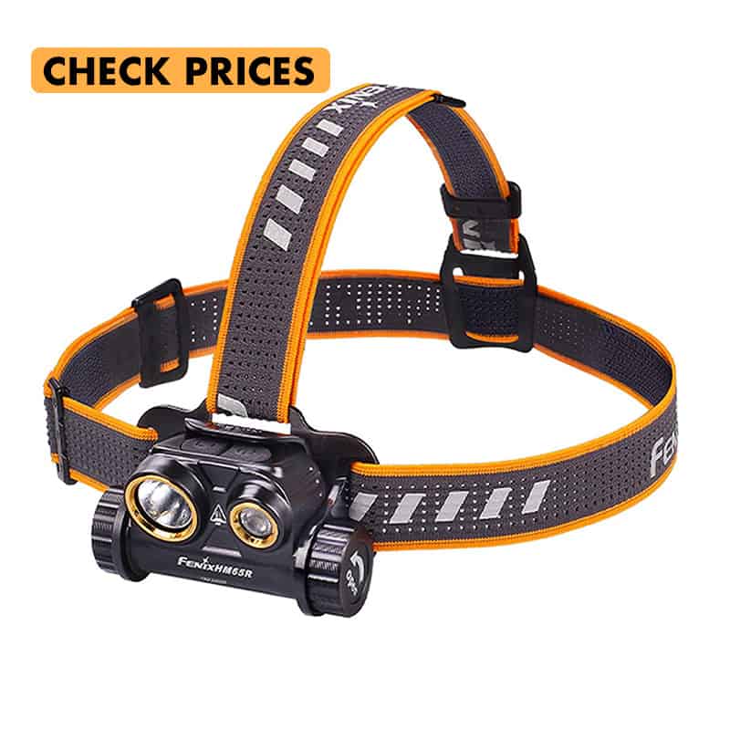 fenix hm65r headlamp in iceland