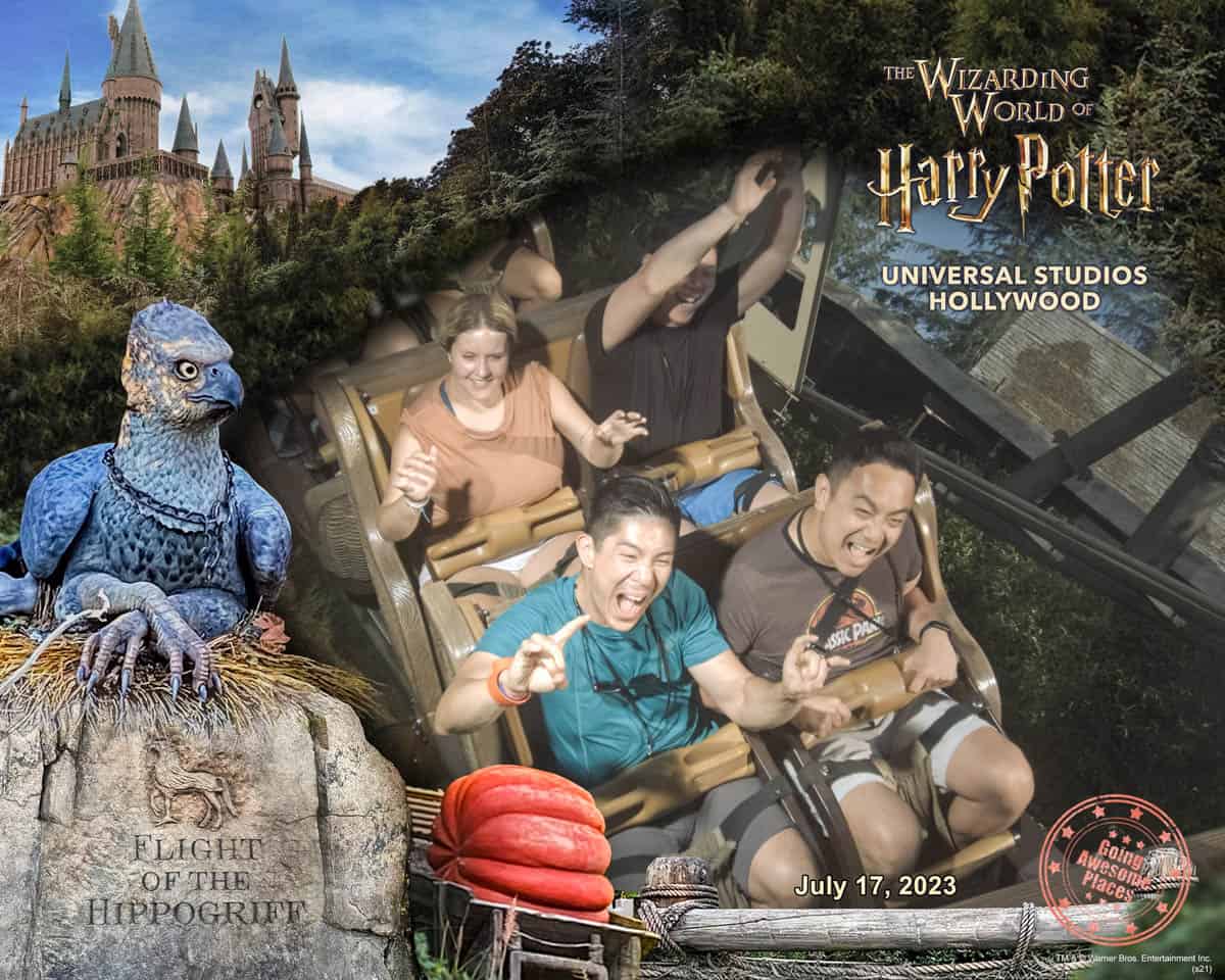 flight of the hippogriff ride photo