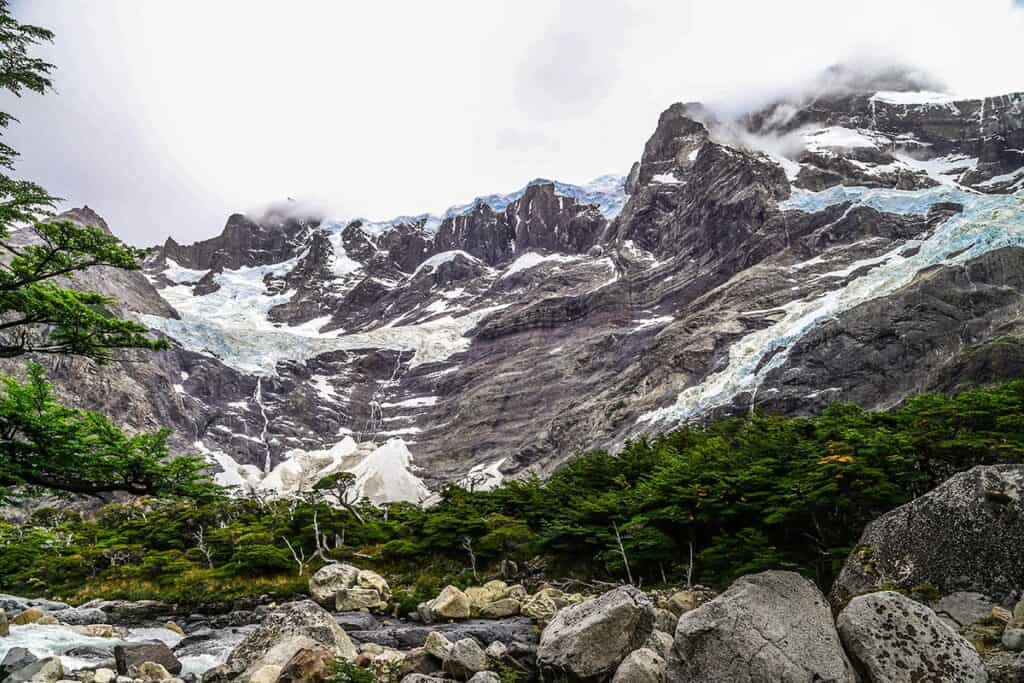 french valley viewpoint in torres del paine