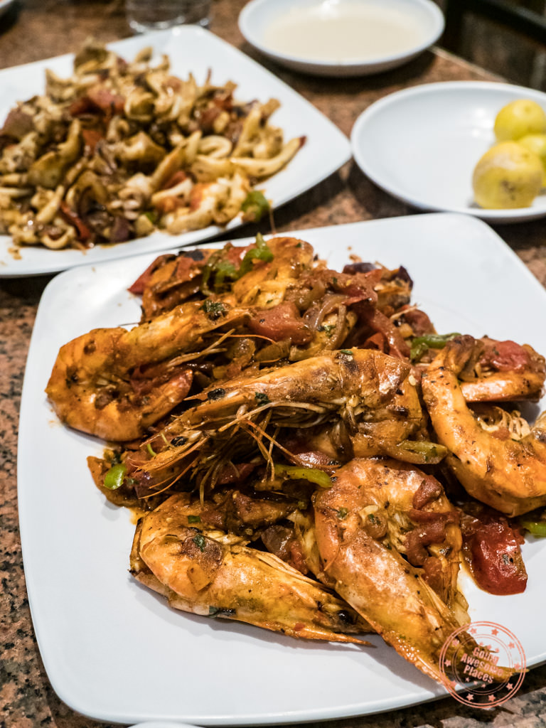 fresh shrimp calamari seafood aswan