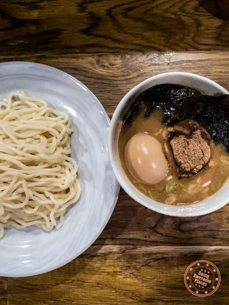 fuunji tsukemen dipping noodles