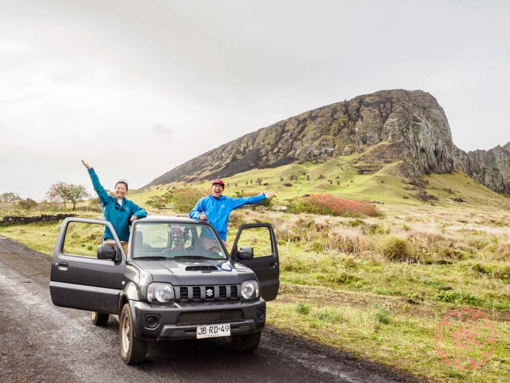 getting around easter island with car rental at rano raraku