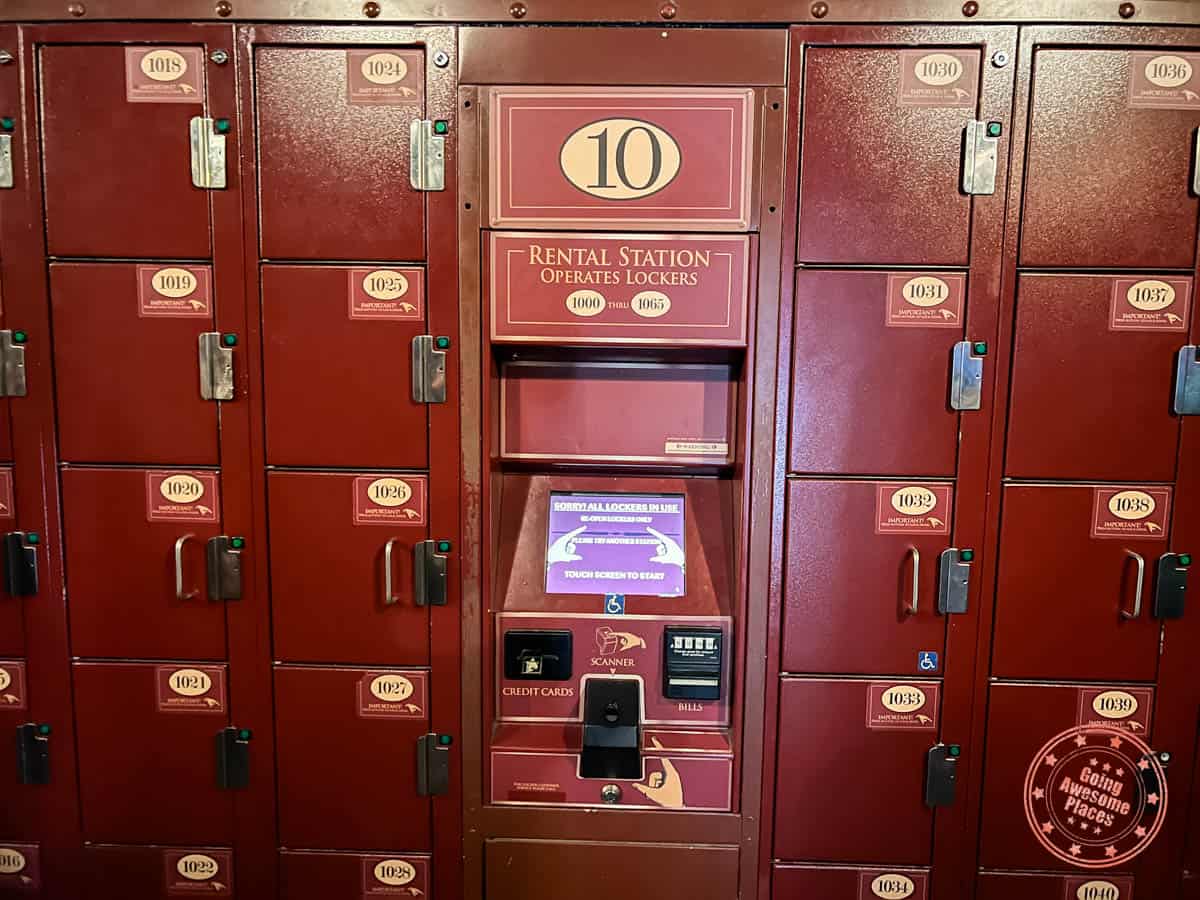 harry potter forbidden journey free lockers