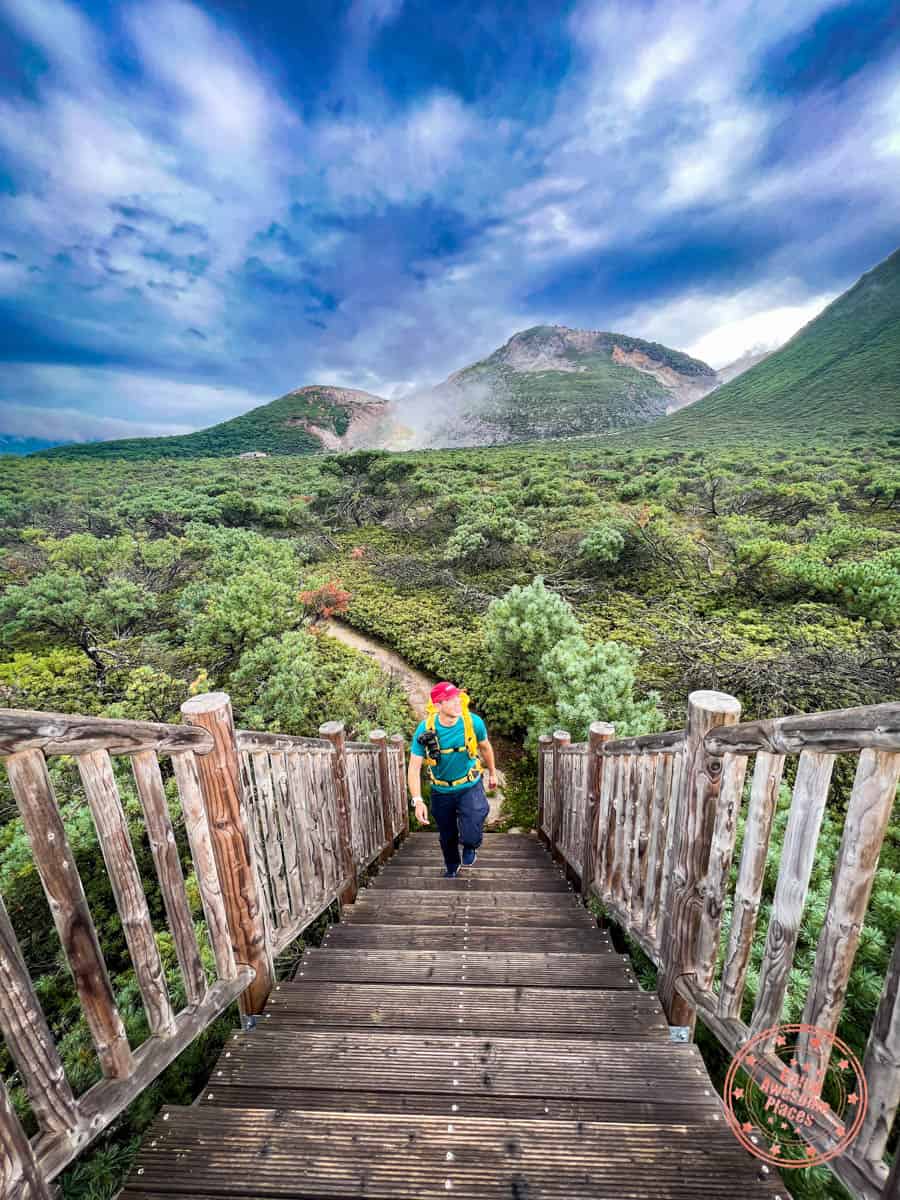 hiking tsutsujigahara nature trail in 9 day far east hokkaido itinerary