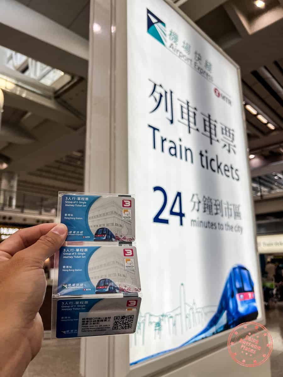 hong kong airport express group ticket for discounted prices