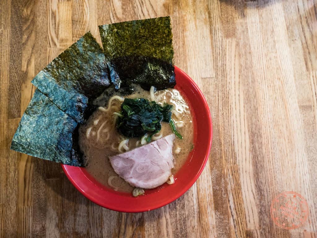 iekei yokohama style ramen at musashiya kichijoji