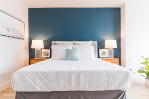 bed in studio apartment at ilikai marina vacations