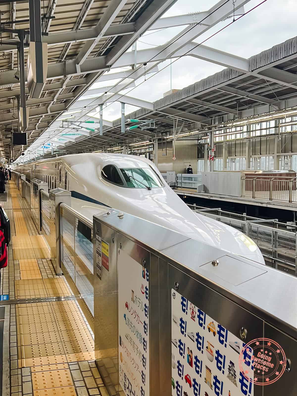 travel by train throughout japan