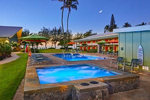kauai shores hotel - budget property in kauai