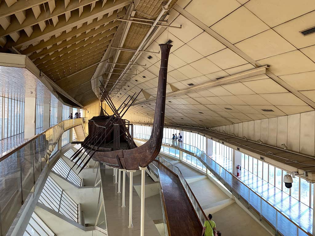 khufu sun boat museum giza plateau