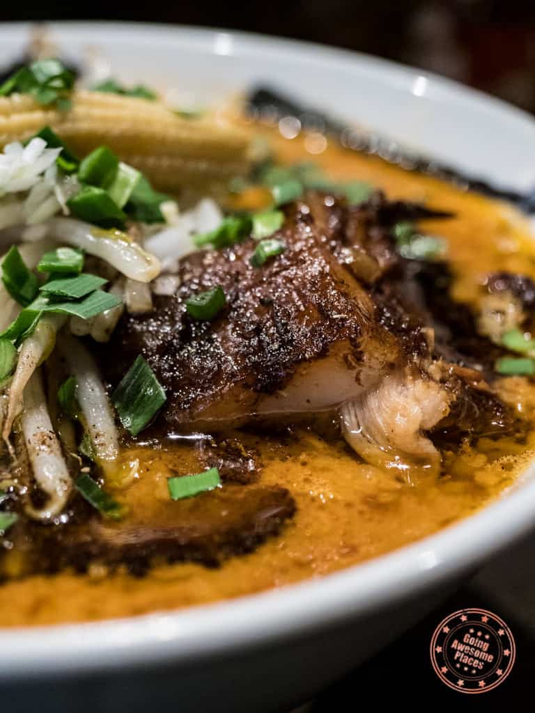 kikanbo pork belly close up