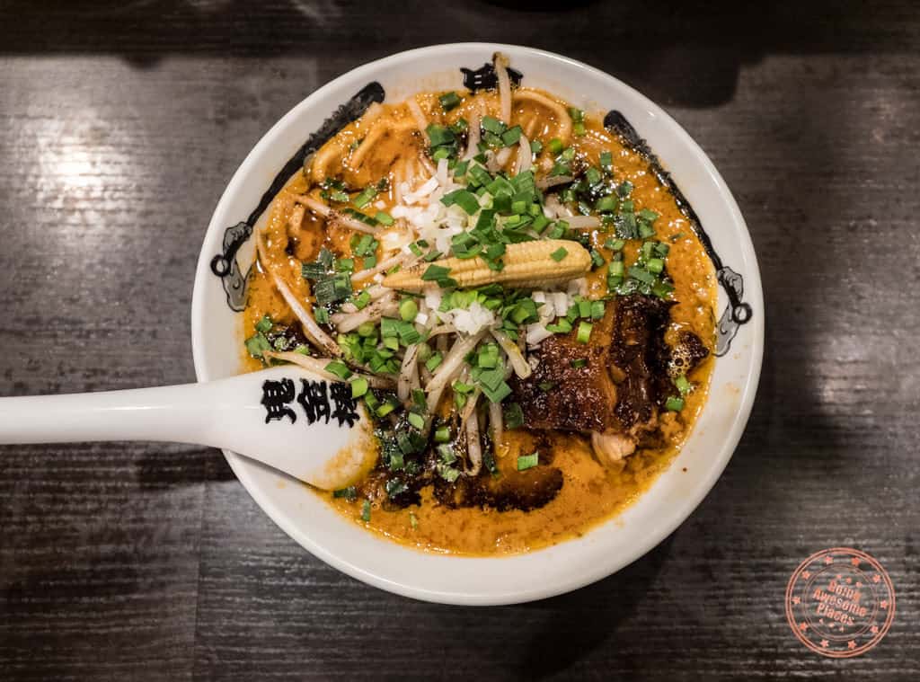 kikanbo spicy miso tonkotsu ramen in tokyo