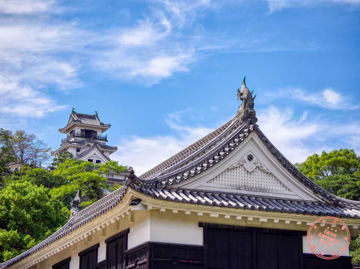 kochi castle view from main gate