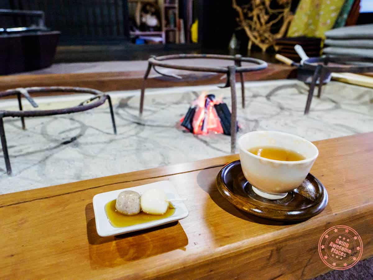 kouya famrstay tea and snack