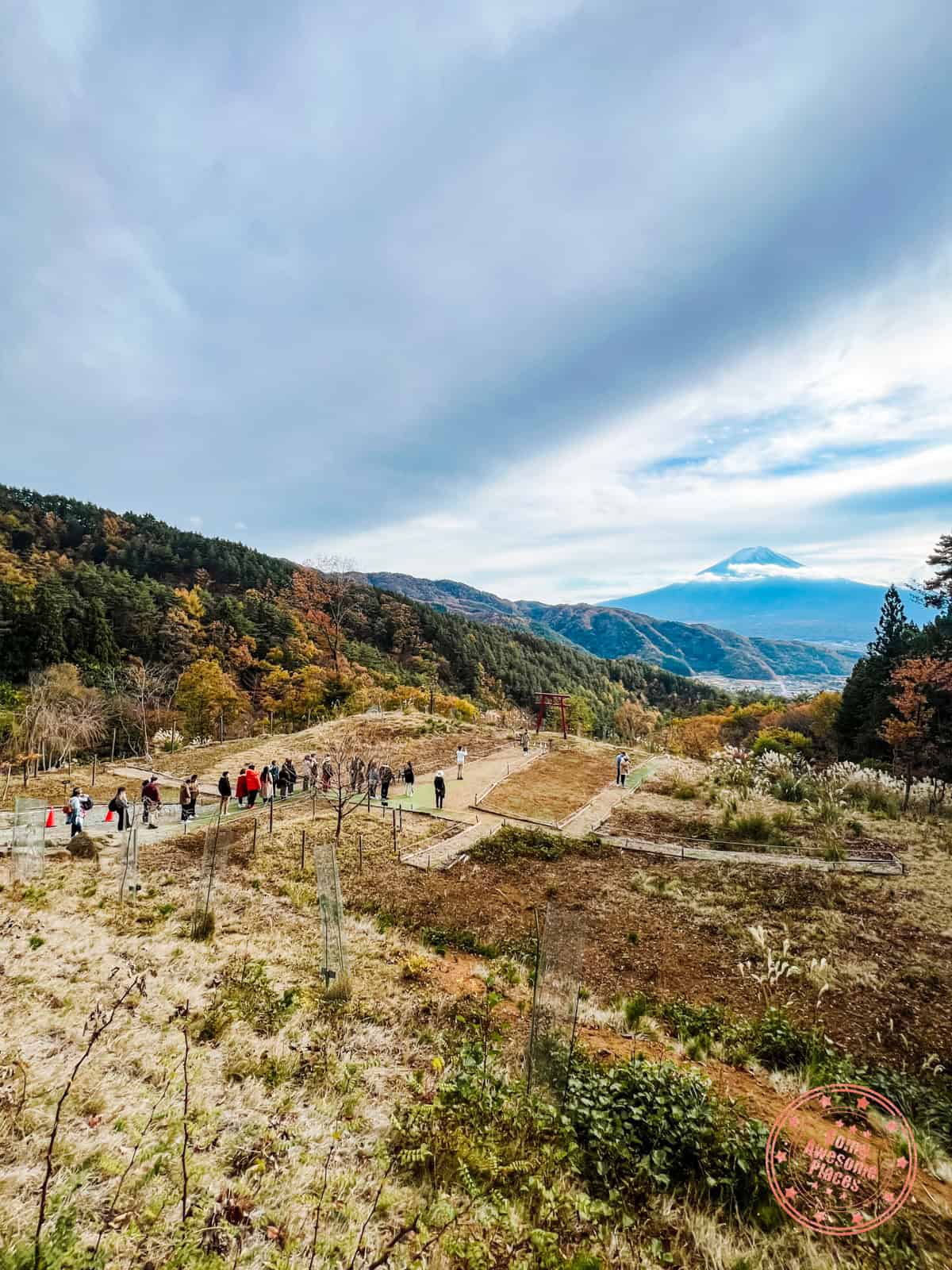long queue at tenku no torii