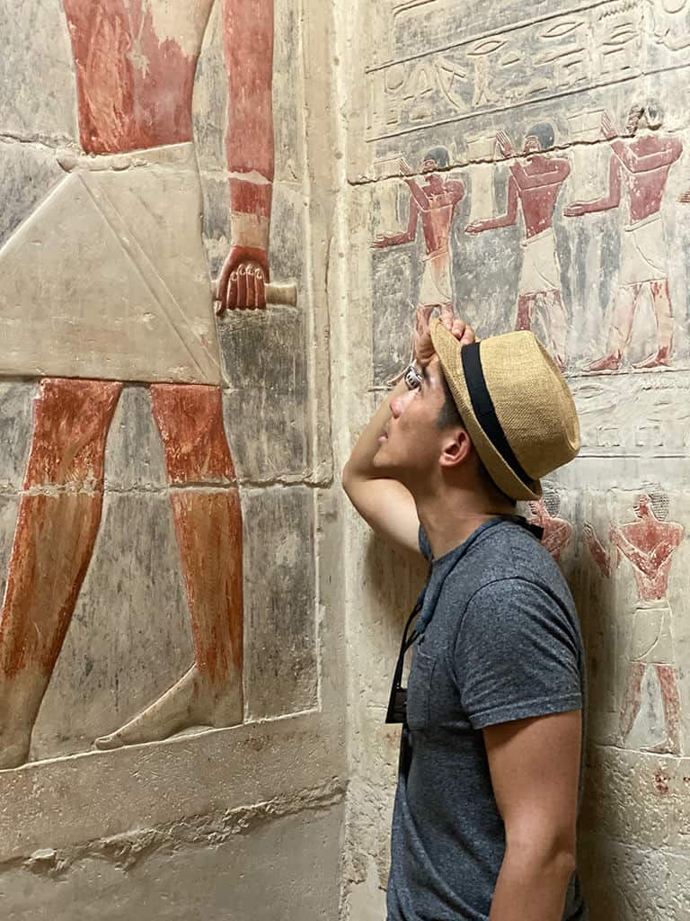 mastaba of kagemni relief carvings
